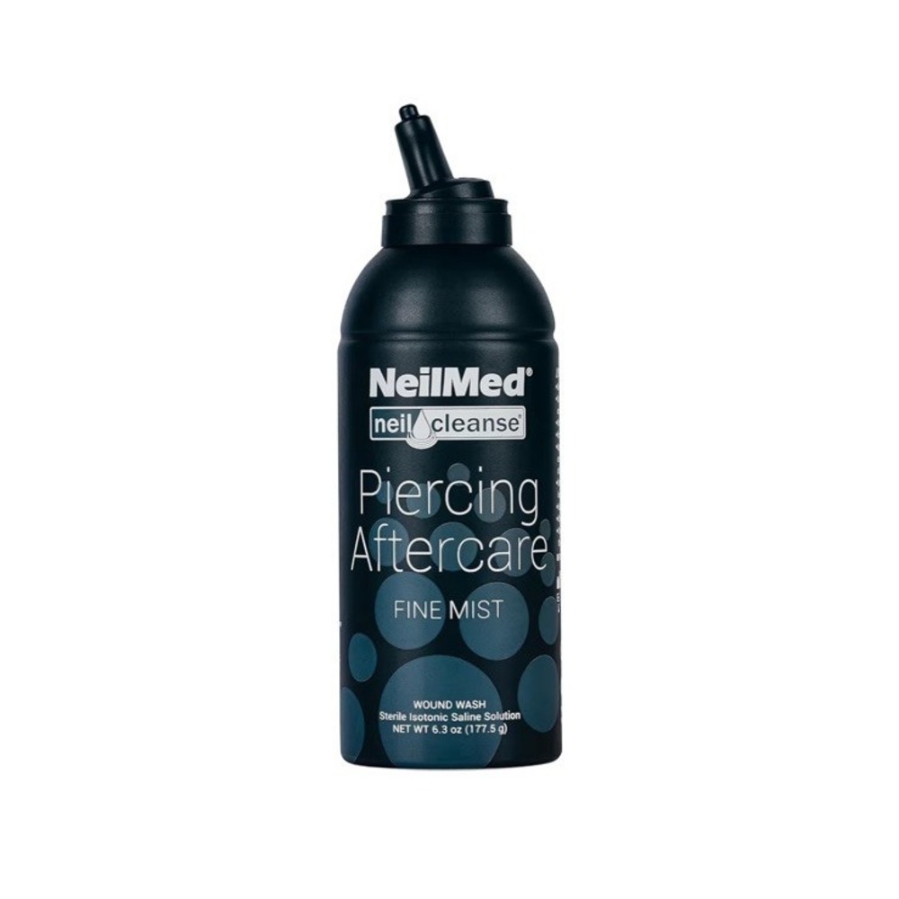 NeilMed Piercing Aftercare Fine Mist Neil Cleanse Wound Wash 6.3 oz Exp 09/29